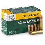 S&B 30 CARBINE 110GR FMJ