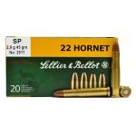 S&B 22 HORNET 45GR SP