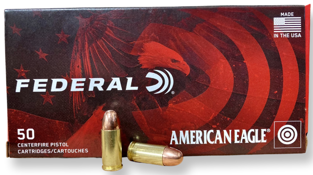 FEDERAL AMERICAN EAGLE 32 ACP AMMO 71gr FMJ