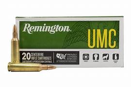 REMINGTON UMC JHP 22-250 REM 50GR
