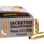 TURAN AMMO 9MM LUGER 124GR HOLLOW POINT